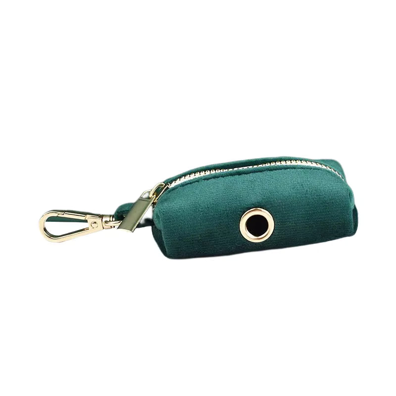Personalized Green Velvet Classic Set