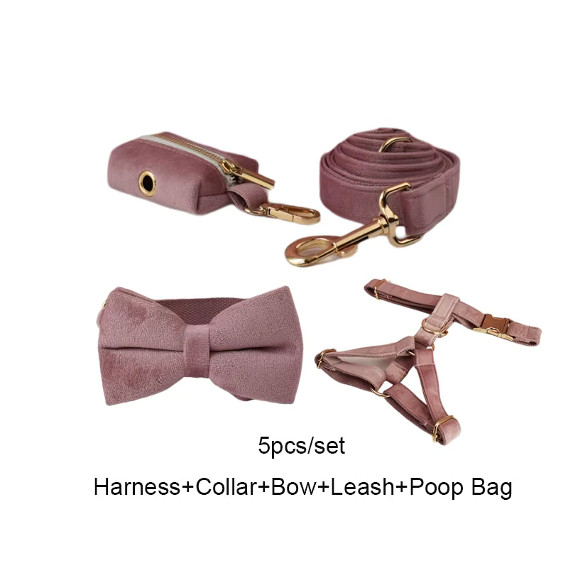 Personalized Light Purple Velvet Classic Set