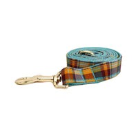 Personalized Autumn Blue Plaid Classic Set