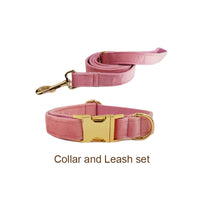 Personalized Pink Velvet Classic Set