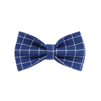 Personalized Plaid Dark Blue Classic Set