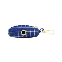 Personalized Plaid Dark Blue Classic Set