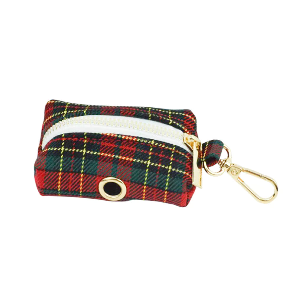 Personalized Red Tartan Christmas Classic Set