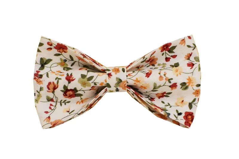 Personalized Soft Ivory Blossom Floral Classic Set