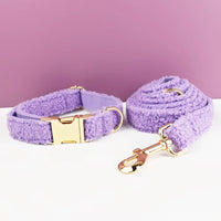Personalized Teddy Purple Velvet Classic Set