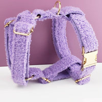 Personalized Teddy Purple Velvet Classic Set
