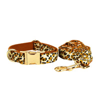 Personalized Velvet Leopard Classic Set