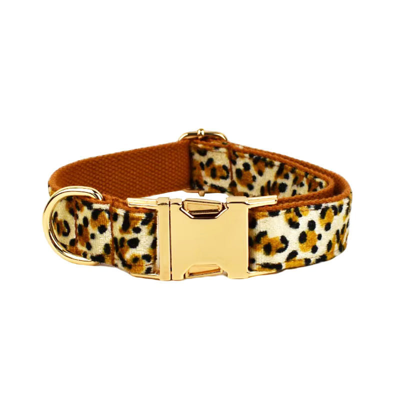 Personalized Velvet Leopard Classic Set