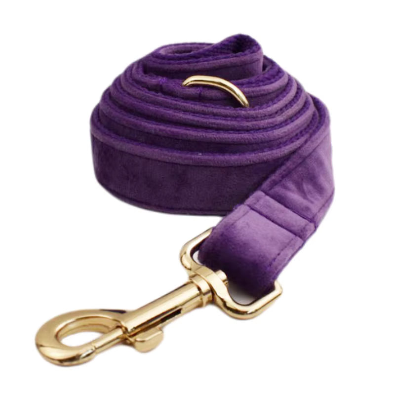 Personalized Velvet Purple Classic Set