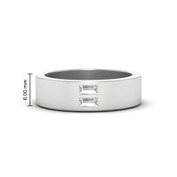 Equality Diamond Mens Wedding Ring