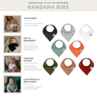 Estes Bandana Bib Set (8 pack)