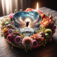 Celestial Symphony Cat Urns for Ashes & Cat Cremation Urn