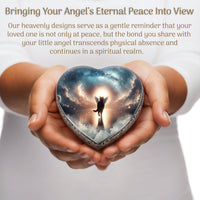 Celestial Symphony Cat Urns for Ashes & Cat Cremation Urn