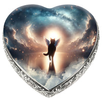 Celestial Symphony Cat Urns for Ashes & Cat Cremation Urn
