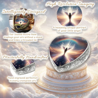 Cosmic Canvas Cat Urns for Ashes & Cat Cremation Urn