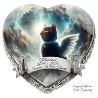 Nebula Night Cat Urns for Ashes & Cat Cremation Urn