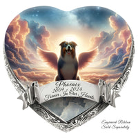 Australian Shepherd - Heavenly Glow Dog Urn
