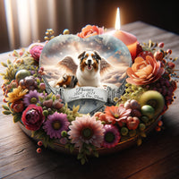 Australian Shepherd Dog Urn - Orion Shimmer Urn for Dog Ashes