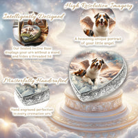 Australian Shepherd Dog Urn - Orion Shimmer Urn for Dog Ashes