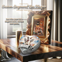 Bull Terrier Dog Urn - Cosmic Charm Urn for Dog Ashes
