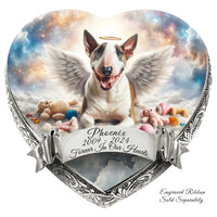Bull Terrier Dog Urn - Cosmic Charm Urn for Dog Ashes