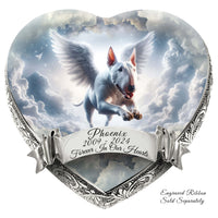 Bull Terrier Dog Urn - Divine Drift Urn for Dog Ashes