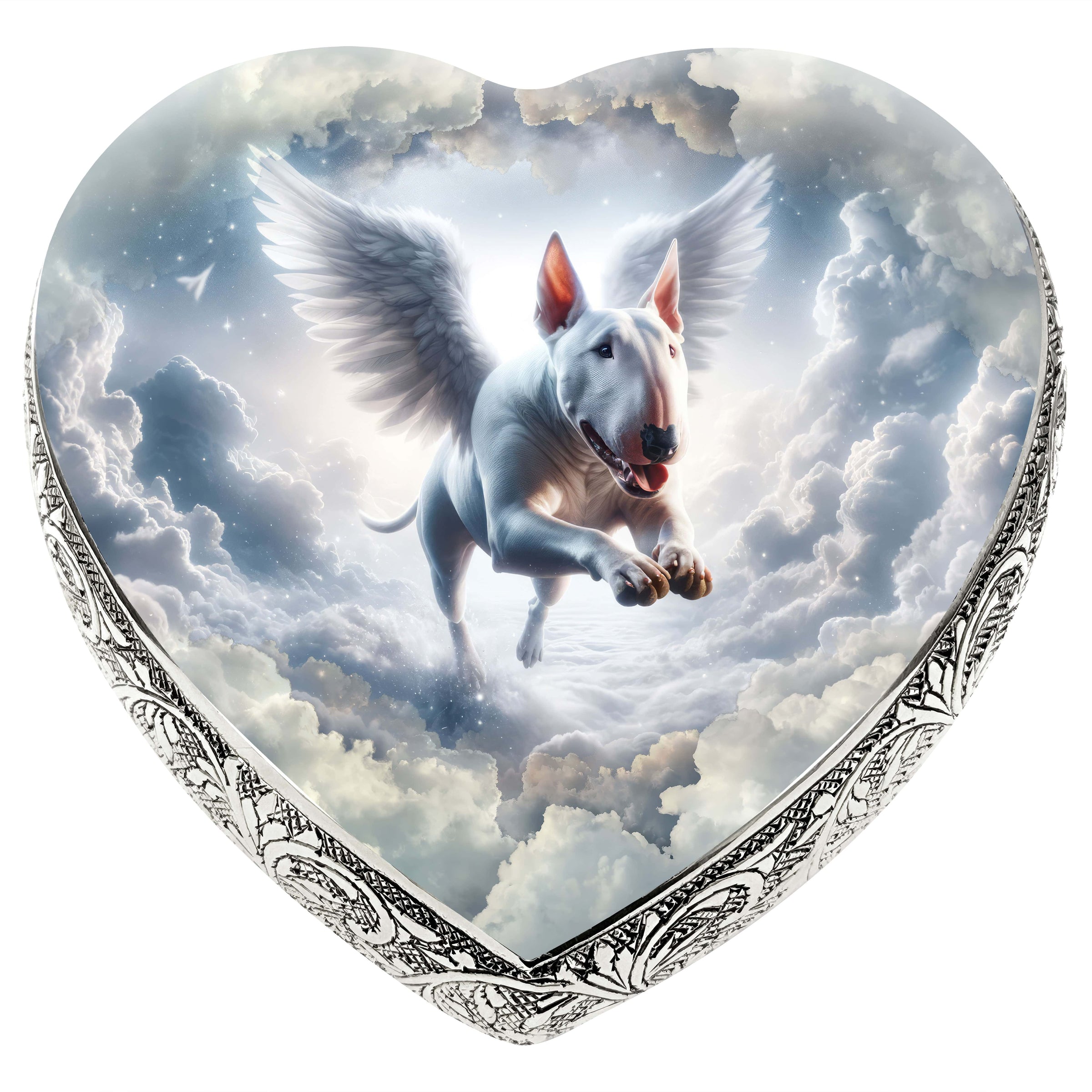 Bull Terrier Dog Urn - Divine Drift Urn for Dog Ashes