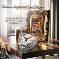 Bull Terrier Urn for Dog Ashes - Rainbow Bridge Dog Urn