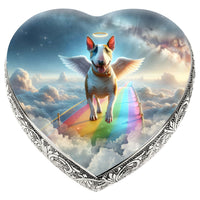 Bull Terrier Dog Urn - Rainbow Crossing Urn for Dog Ashes