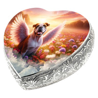 Bulldog Dog Urn - Angelic Splendor Urn for Dog Ashes