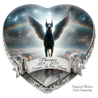 Doberman Pinscher - Rainbow Bridge Dog Urn