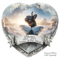 French Bulldog Dog Urn - Celestine Serenity Urn for Dog Ashes