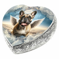French Bulldog Dog Urn - Cherubic Charm Urn for Dog Ashes