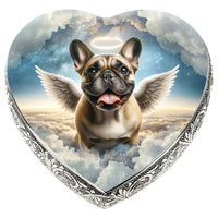French Bulldog Dog Urn - Cherubic Charm Urn for Dog Ashes