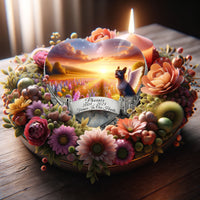 French Bulldog Dog Urn - Etheric Breeze Urn for Dog Ashes