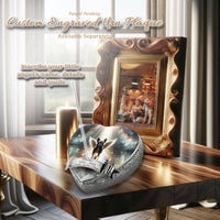 French Bulldog Dog Urn - Rainbow Bridge Urn for Dog Ashes