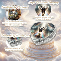 French Bulldog Dog Urn - Rainbow Bridge Urn for Dog Ashes