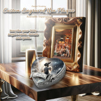 French Bulldog Dog Urn - Solar Sparkle Urn for Dog Ashes
