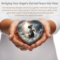 French Bulldog Dog Urn - Solar Sparkle Urn for Dog Ashes