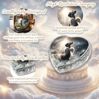 French Bulldog Dog Urn - Solar Sparkle Urn for Dog Ashes