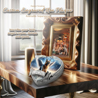 German Shepherd Dog Urn - Astral Voyage Urn for Dog Ashes