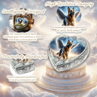 German Shepherd Dog Urn - Astral Voyage Urn for Dog Ashes