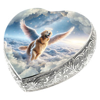 Golden Retriever Dog Urn - Angelic Veil Urn for Dog Ashes
