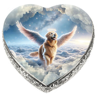 Golden Retriever Dog Urn - Angelic Veil Urn for Dog Ashes