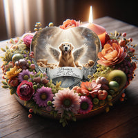 Golden Retriever Dog Urn - Empyrean Elegance Urn for Dog Ashes