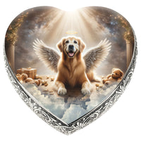 Golden Retriever Dog Urn - Empyrean Elegance Urn for Dog Ashes