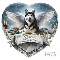 Husky Dog Urn - Edenic Splendor Urn for Dog Ashes