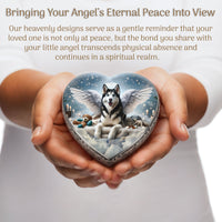 Husky Dog Urn - Edenic Splendor Urn for Dog Ashes