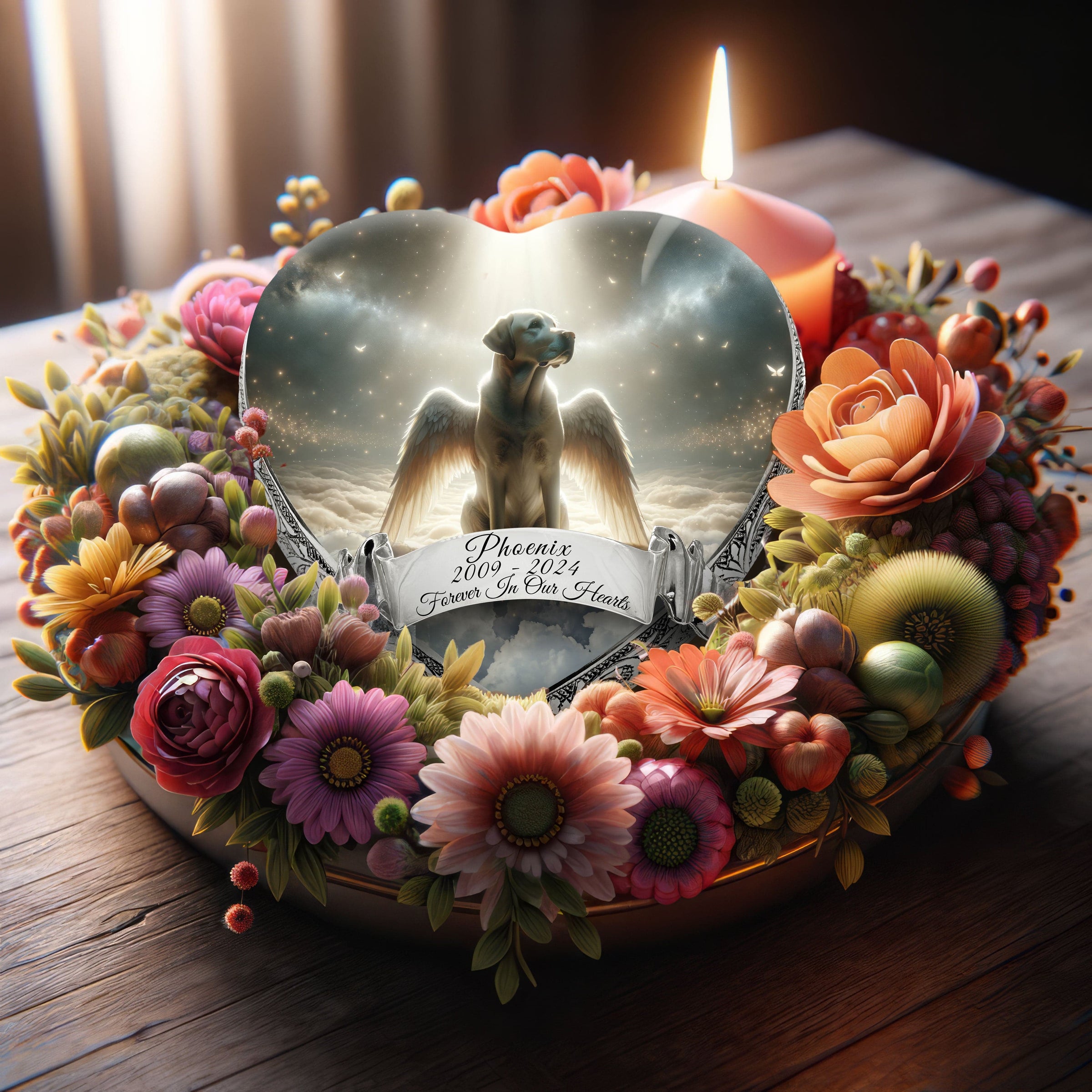 Labrador Retriever Dog Urn - Angelic Light Urn for Dog Ashes