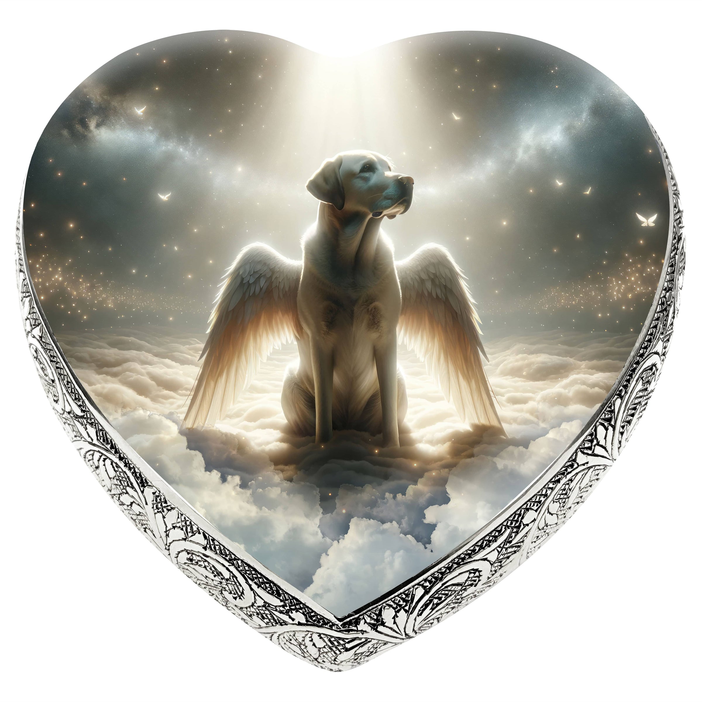 Labrador Retriever Dog Urn - Angelic Light Urn for Dog Ashes